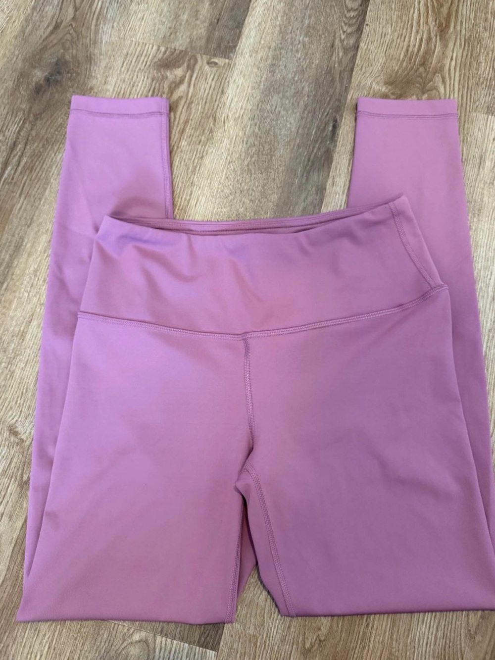 Mauve-Pink High Waist Leggings